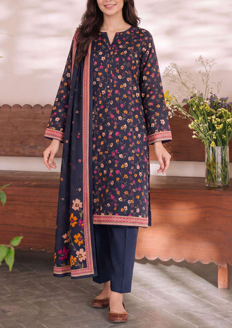 Daman Exclusive by VS Textiles | Printed Cambric 3 Piece Unstitched Suit D-6
