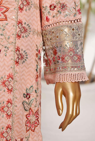 Premium Embroidered Printed Lawn Coll"24 D-1239 PINK