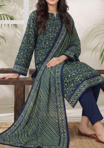 Daman Exclusive | Printed Lawn 3 Piece Unstitched Suit D-6