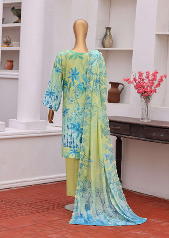 Winter Cut Dana | 3 Piece Semi-Stitched Embroidered Suit D-2