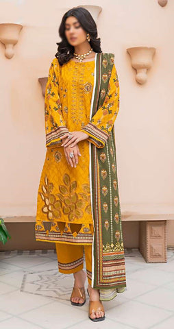 Aleeza Digital Fine Emb Khaddar Coll:24 By Sobia Waseem D-02