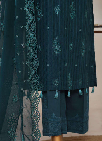 Mayaar by HZ Textiles | Embroidered 3 Piece Unstitched Suit D-12