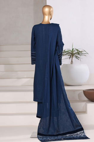 Sadabahar Premium Emb Cross Texture RTW 3 Piece Suit D-8