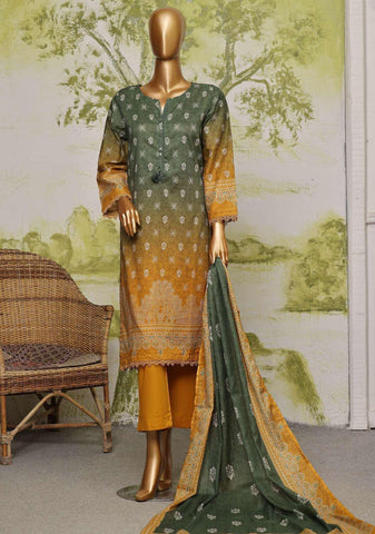 Sadabahar 3-Piece Printed Vol-03 Stitched Coll'24 D-06