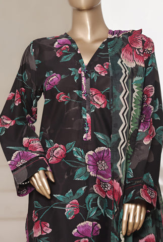 Printed Cambric Lawn Vol-01 By Sadabahar D-5