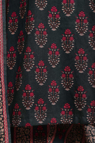 Sadabahar Luxury Lawn | Printed 3 Piece Stitched Suit D-7