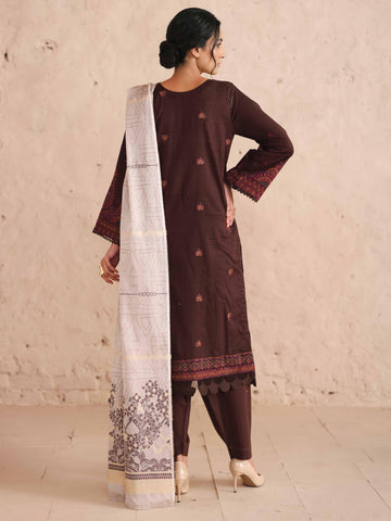 Johra Vasal Embroidered Lawn Unstitched 3 Piece Suit D-4