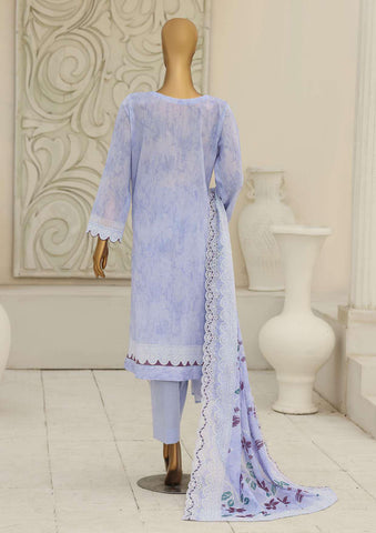 Premium Signature by HZ Textiles | Embroidered 3 Piece Unstitched Lawn Suit D-6