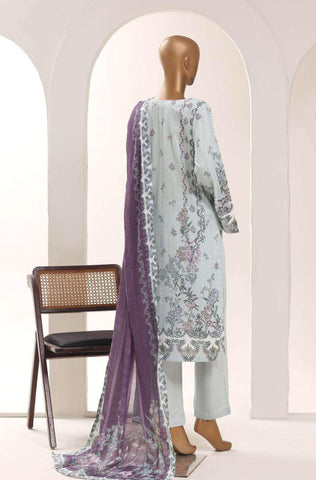 Sadabahar Printed Lawn Vol-12 | Printed Lawn 3 Piece Stitched Suit D-15