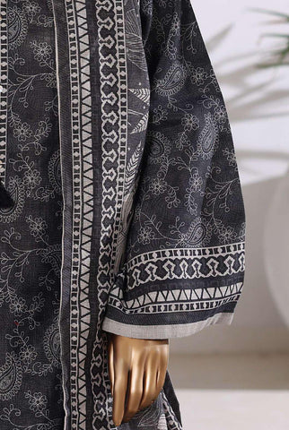 Sadabahar Printed Khaddar With Shimmer Ready To Wear 3Pc D-7