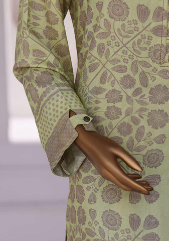 HZ Linen Wintery Printed Unstitched 3 Piece Suit D-2