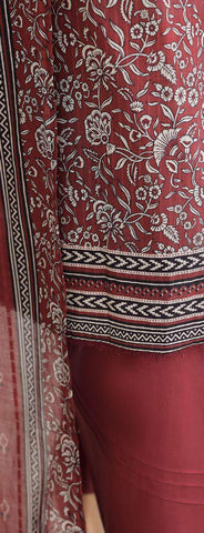 Nayab by HZ Textiles | Printed Lawn 3 Piece Unstitched Suit D-9