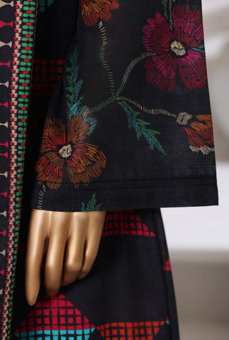 Printed Khaddar Vol-3 Stitched 3PC Collection By Sadabahar D-8