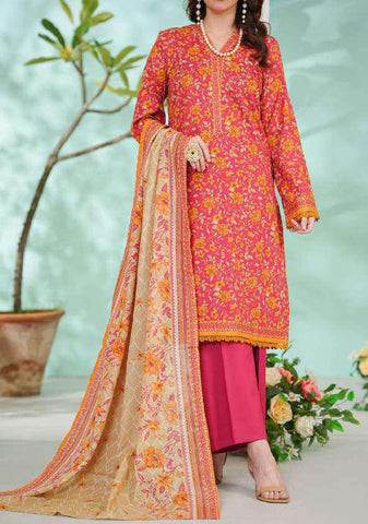 VS DAMAN Exclusive Printed Lawn Unstitched 3 Piece Suit D-10