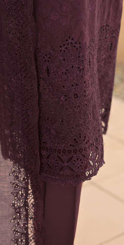 Premium Venice by HZ Textiles | Festive Embroidered 3 Piece Unstitched Lawn Suit D-6