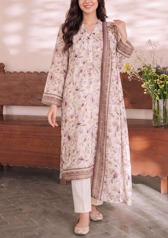 Daman Exclusive by VS Textiles | Printed Cambric 3 Piece Unstitched Suit D-7