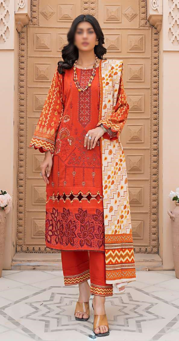 Aleeza Digital Fine Emb Khaddar Coll:24 By Sobia Waseem D-06