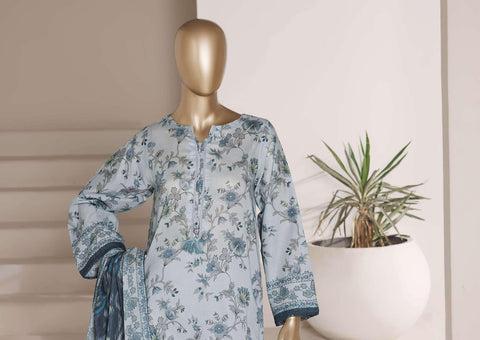 Sadabahar Luxury Lawn Printed 3 Piece Stitched Suit D-8