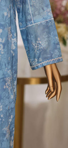 Dhagakari by HZ Textiles | Embroidered 3 Piece Unstitched Lawn Suit D-5