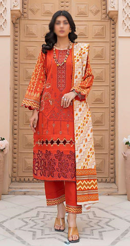 Aleeza Digital Fine Emb Khaddar Coll:24 By Sobia Waseem D-06