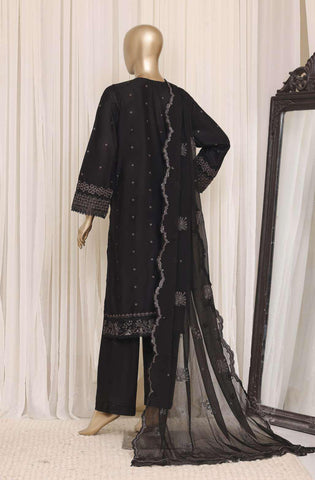 Sadabahar Luxury Embroidered Cotton Stitched 3 Piece Suit D-6