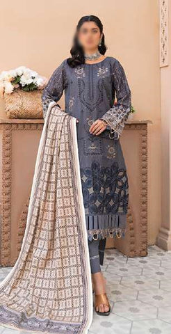 Aleeza Digital Fine Emb Khaddar Coll:24 By Sobia Waseem D-07