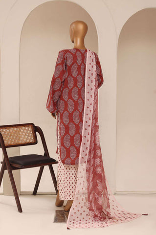 Raya by Sadabahar Embroidered Stitched 3 Piece Suit D-4