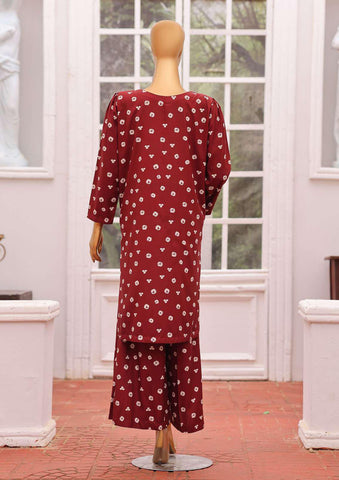 HZ Linen Wintery Printed Co-Ord Set D-3
