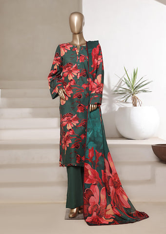 Printed Cambric Lawn Vol-01 By Sadabahar D-4
