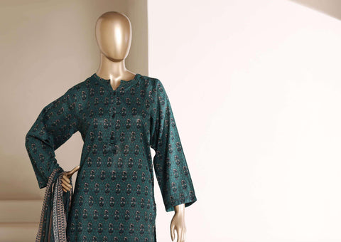 SADABAHAR Luxury Printed Lawn | 3 Piece Stitched Suit D-8