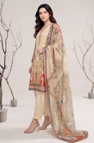 NAAZ by Tawakkal Fabrics | Digital Printed Lawn 3 Piece Unstitched Suit D-6