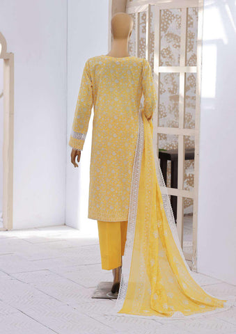 Nakshkari by HZ Textiles | Embroidered Lawn 3 Piece Unstitched Suit D-6