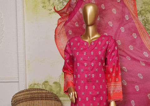 Sadabahar 3-Piece Printed Vol-03 Stitched Coll'24 D-07