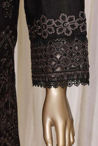 Sadabahar Luxury Embroidered Cotton Stitched 3 Piece Suit D-6