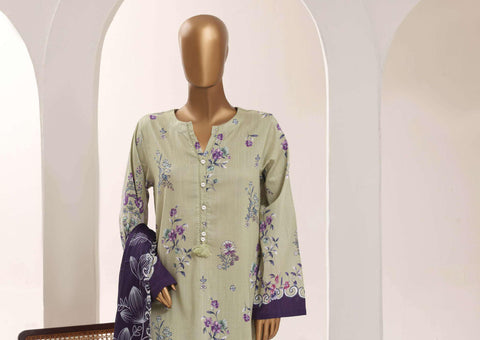Sadabahar Printed Lawn Vol-12 | Printed Lawn 3 Piece Stitched Suit D-14