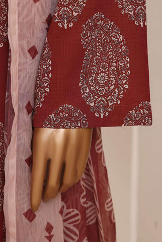 Raya by Sadabahar Embroidered Stitched 3 Piece Suit D-4