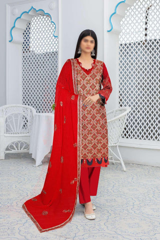 Haseen Premium Emb Coll:24 V-0147 By Sobia Waseem D-04