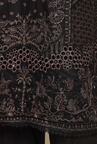 Sadabahar Luxury Embroidered Cotton Stitched 3 Piece Suit D-6
