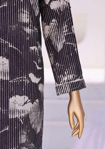 HZ Linen Wintery Printed Unstitched 3 Piece Suit D-3