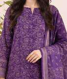 VS Textiles Pashmina Dhanak Printed Unstitched 3 Piece Suit D-5