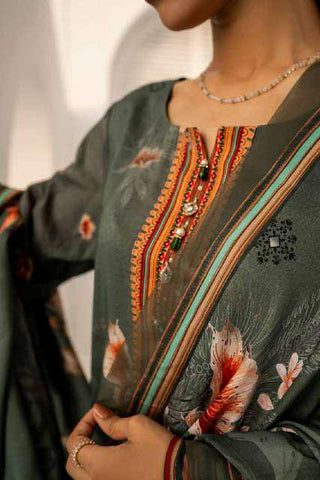 RESHAM LINEN PRINT DROP I COLL BY FIRDOUS D-05
