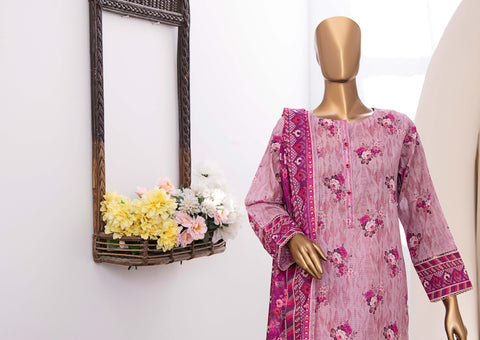 Bana Dora Digital Prints Un Stitched 3 Pcs Coll;2025 HZ TEX D-08