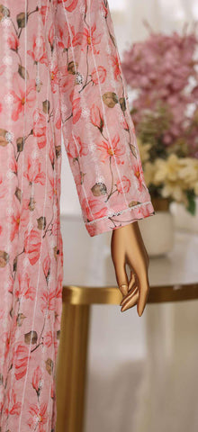 Dhagakari by HZ Textiles | Embroidered 3 Piece Unstitched Lawn Suit D-6