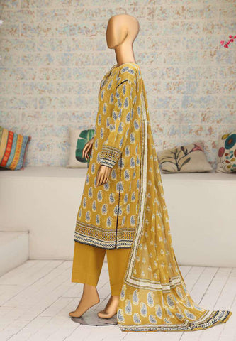Nayab by HZ Textiles | Printed Lawn 3 Piece Unstitched Suit D-2