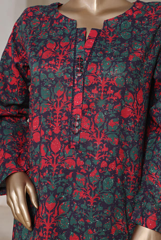 Printed Cotton With Farshi Shalwar Vol-02 By Sadabahar D-01