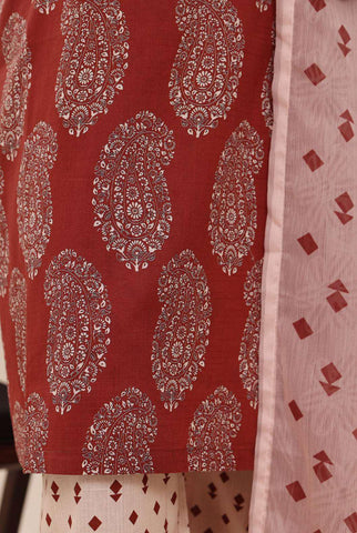 Raya by Sadabahar Embroidered Stitched 3 Piece Suit D-4