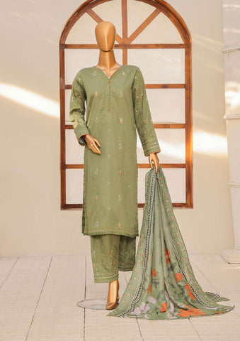 Mayaar Embroidered Un-Stitched 3 Piece Collection By HZ Textile D-3