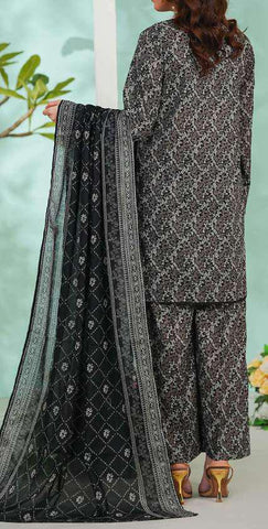 VS DAMAN Exclusive Printed Lawn Unstitched 3 Piece Suit D-11