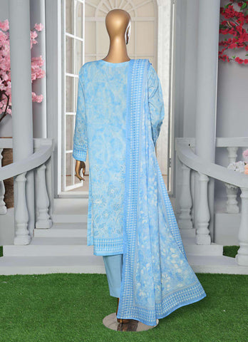 Asasa Digital Printed Emb Lawn Un Stitched 3 Pcs  HZ-5