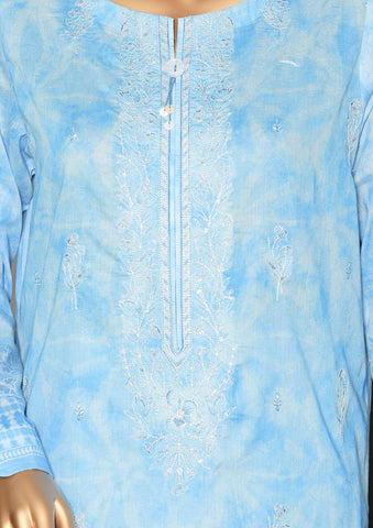 Asasa Digital Printed Emb Lawn Un Stitched 3 Pcs  HZ-5